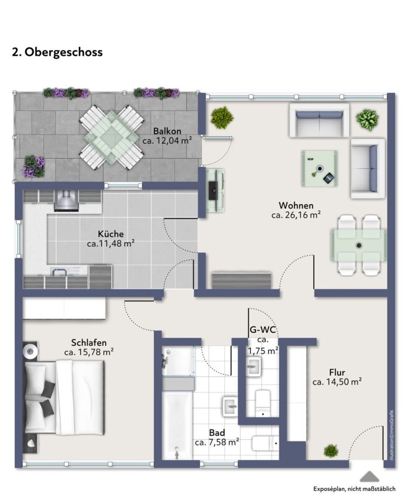 2. Obergeschoss