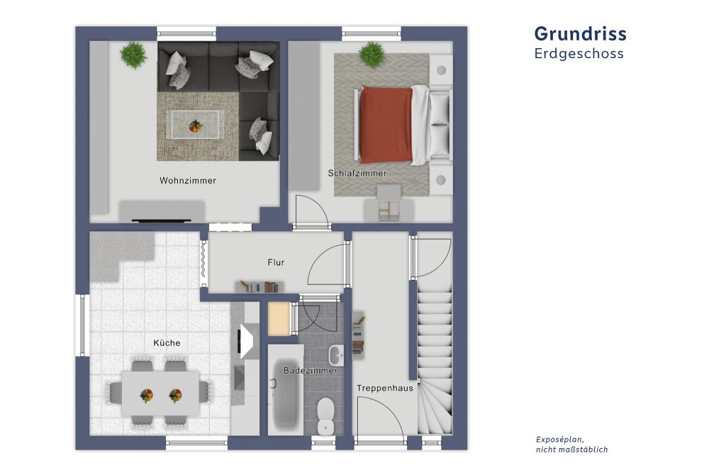 Doppelhaushälfte mit großem Garten und Stellplatz in Miltenberg (15)