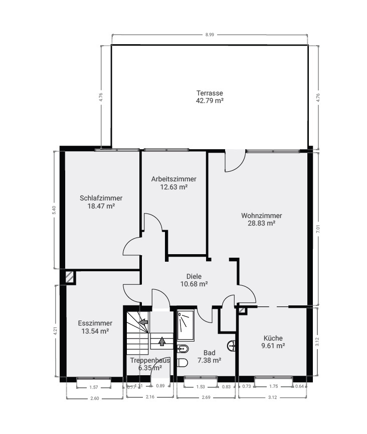 Kapitalanlage trifft Wohnkomfort – Dreifamilienhaus mit Traumgarten in Bad Vilbel-Dortelweil