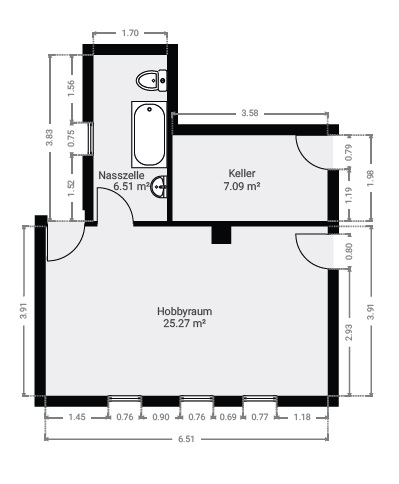Charmante Wohnung mit Gartenanteil und Hobbykeller in Limeshain-Rommelhausen