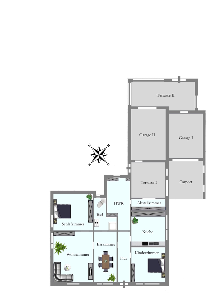 Sanierungsbedürftiges Wohnhaus mit großzügigem Grundstück in verkehrsgünstiger Lage von Bad Zw'ahn (15)