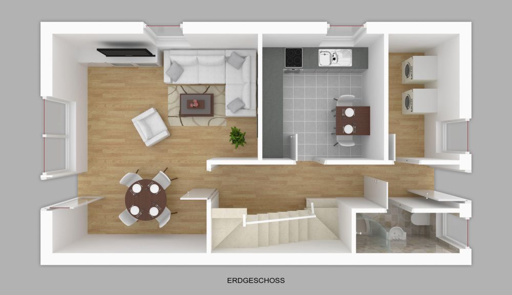 Eigentumswohnung als Doppelhaushälfte – Kühlungsborn Ost