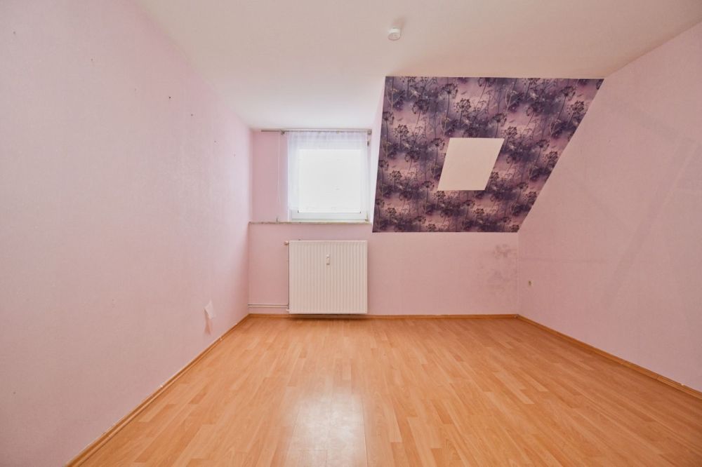 Wohnzimmer im Dachgeschoss WHG 3