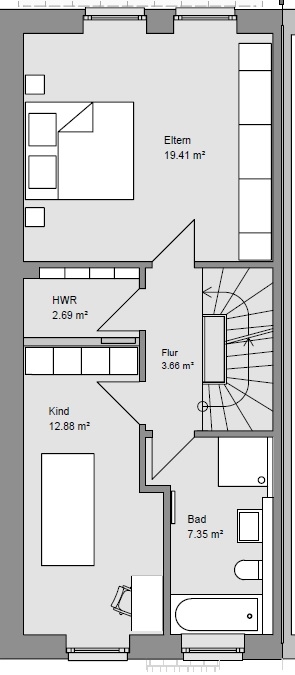 Ein Platz zum Bleiben - Neubau Reihenendhaus in Bremen-Osterholz