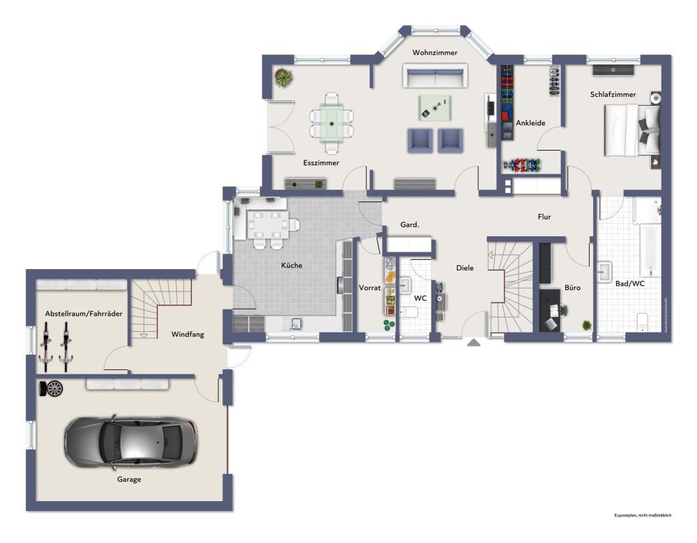 Erdgeschoss "Neubau"