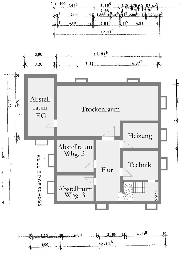 Friedrichsfehn - ruhige Wohnlage! Dreifamilienhaus mit bezugsfreier Hauptwohnung / nahe Oldenburg