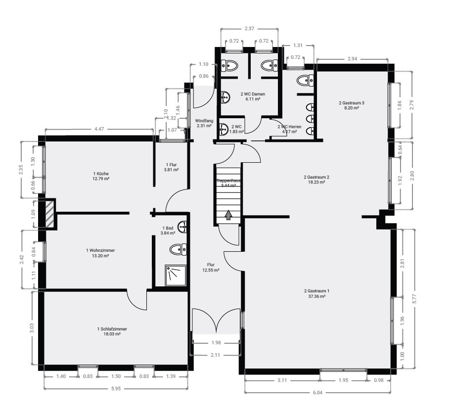 Zweifamilienhaus mit weiterer Ausbaumöglichkeit!