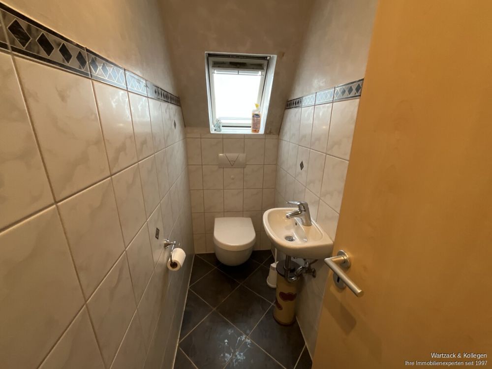 separates WC im Dachgeschoss