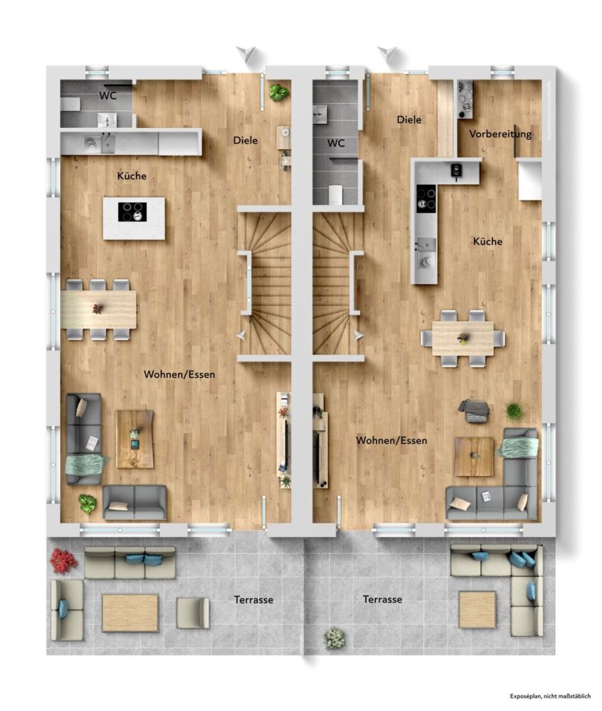 Moderne Einfamilien-Doppelhaushälfte in traumhafter Lage von Schmitten-Oberreifenberg!