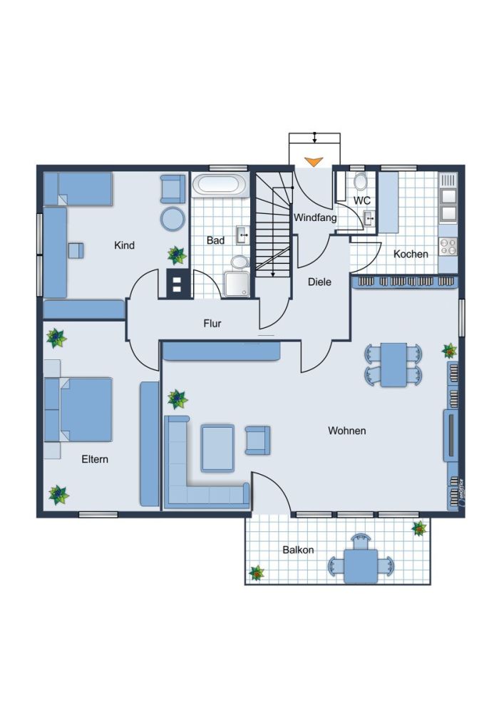 Grundriss EG