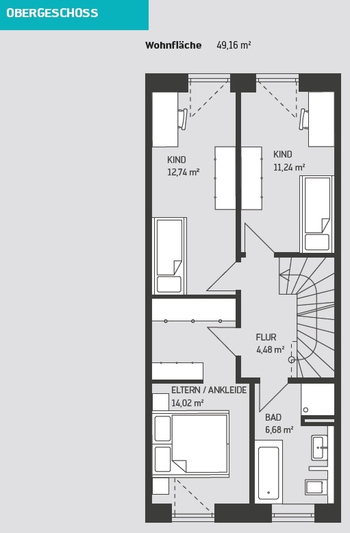 Ein Platz zum Bleiben - Neubau Reihenmittelhaus in Bremen-Osterholz