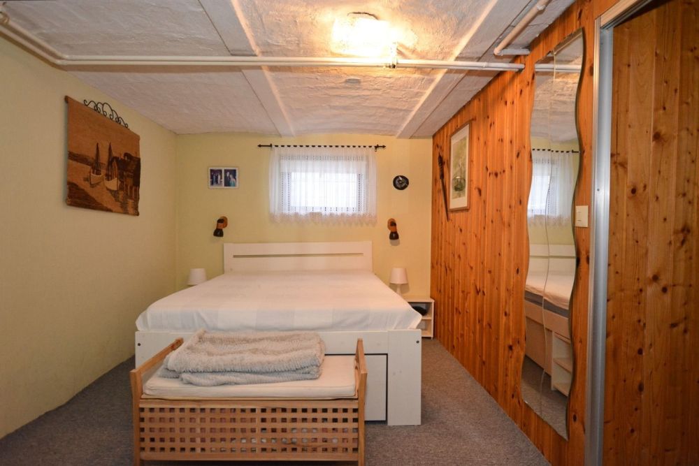 Schlafzimmer im Dachgeschoss WHG 3