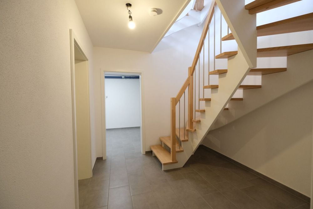 Der Flur im Kellergeschoss