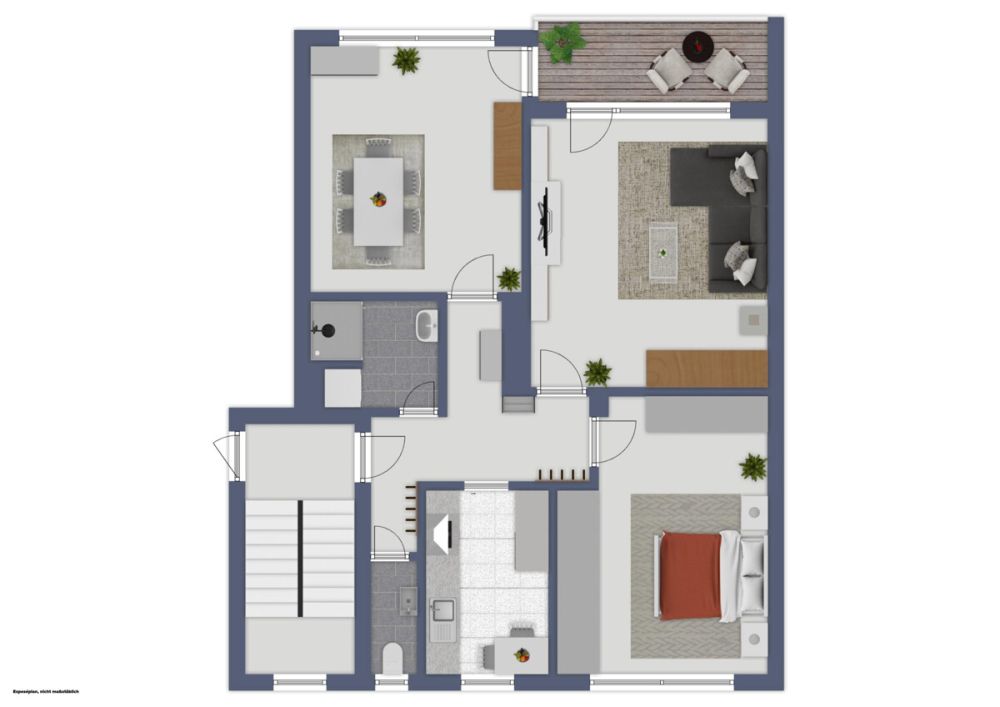 Komplett modernisierte Wohnung in begehrter Wohnlage von Ansbach! (16)