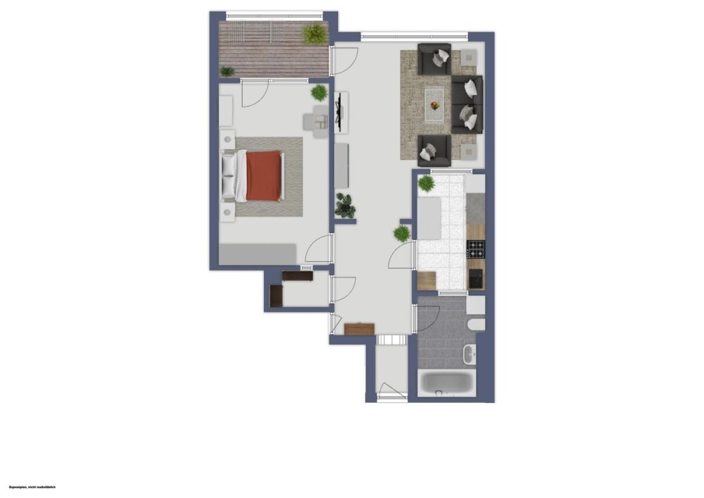 Attraktive 2-Zimmer-Eigentumswohnung in Ansbachs Top-Lage im Rügländer Viertel - mit Balkon, Aufzug, Keller und Außenstellplatz! (16)