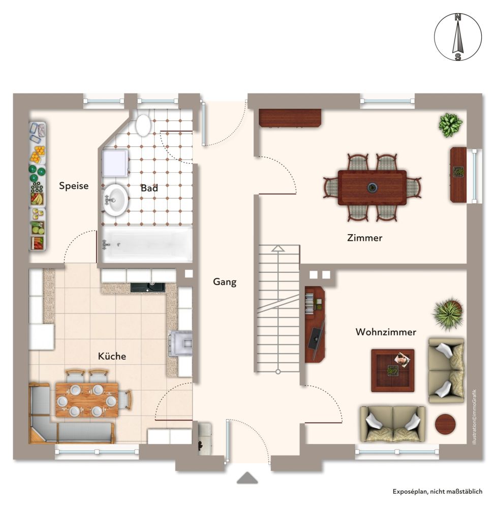 Grundriss Erdgeschoss