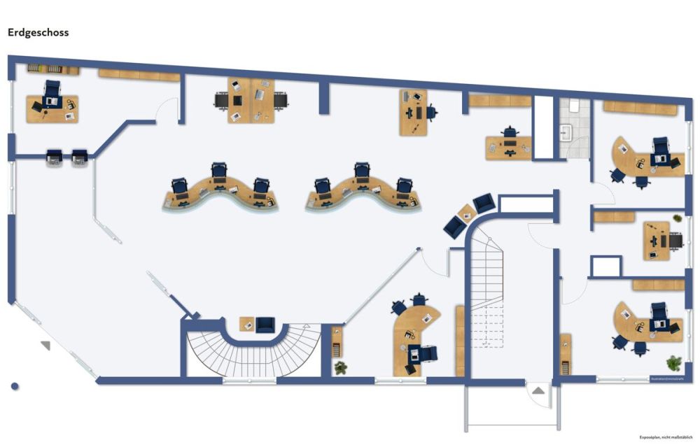 Ehemalige Bankfiliale mit Büroeinheit – 
zentral, gepflegt, flexibel nutzbar