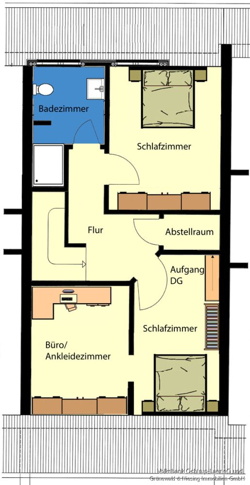 Exklusives Reihenmittelhaus mit schönem Garten in ruhiger Wohnlage als Kapitalanlage !