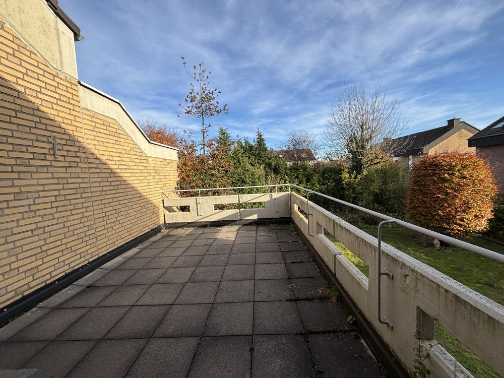 Balkon am Schlafzimmer