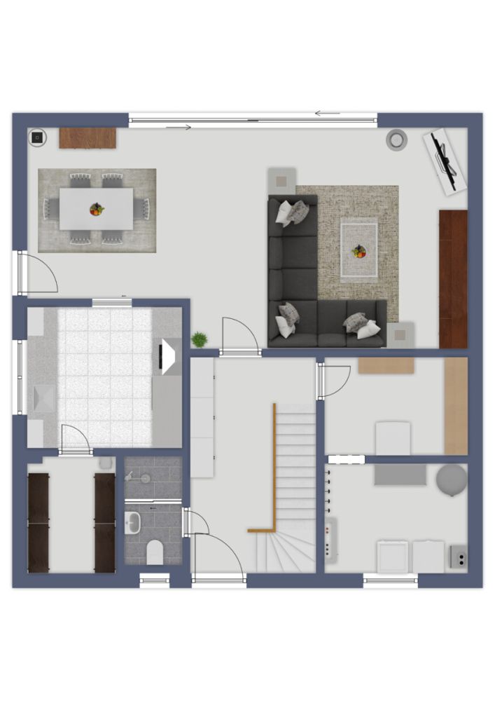 Zeitlos modern, perfekt für die junge Familie - Neuwertiges Einfamilienhaus in Schillingsfürst