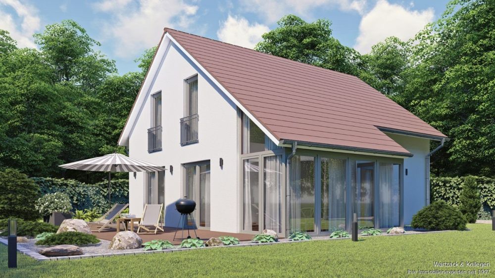 Herrliches Grundstück 
zur sofortigen Bebauung 
mit einem Ein- oder Zweifamilienhaus