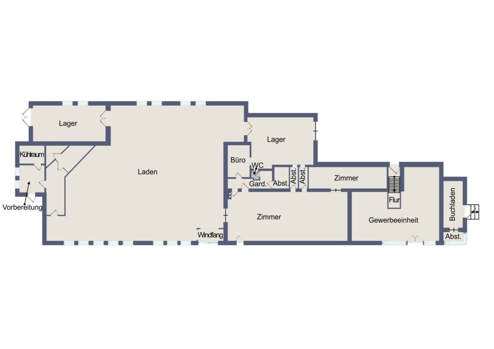 Ist-Faktor 11, - >9% Rendite, Gewerbeimmobilie auf Nordstrand mit Potential