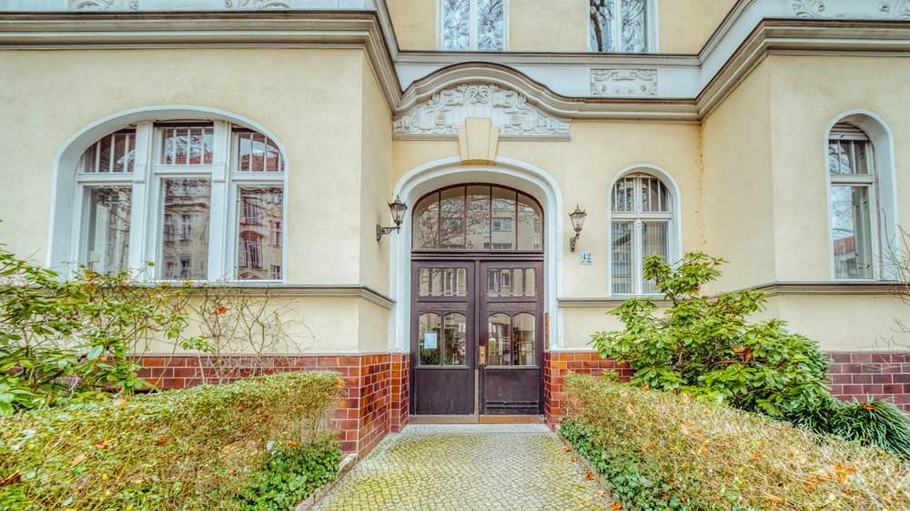 Außenansicht Hauseingang