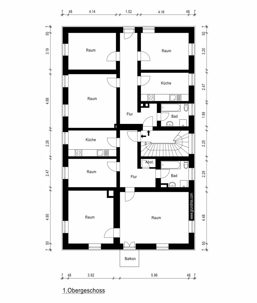 5-FAMILIEN-HAUS - VOLL VERMIETET