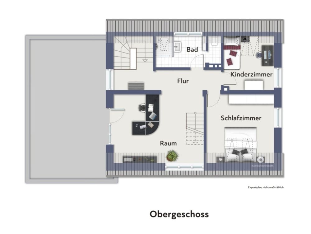 Grundriss nicht maßstabsgerecht