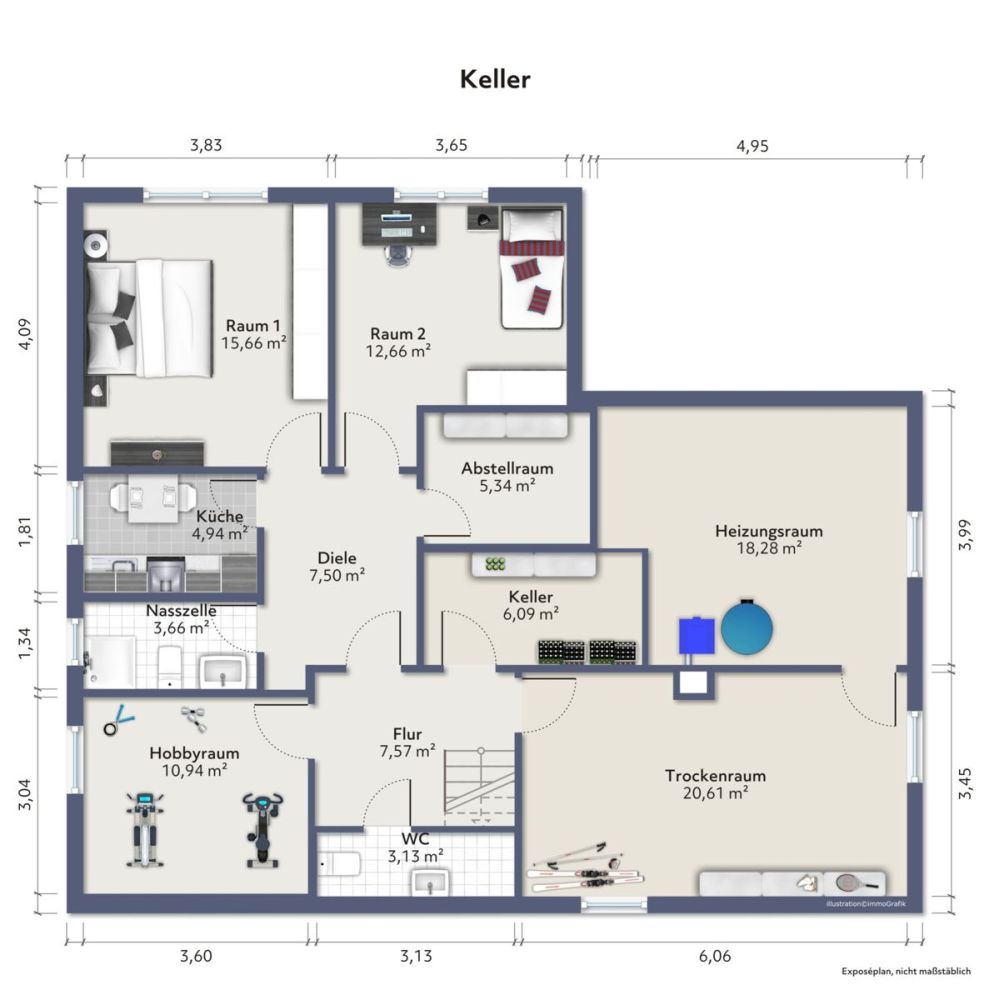 Freistehendes Einfamilienhaus                - Sprendlingen - Gute Lage
