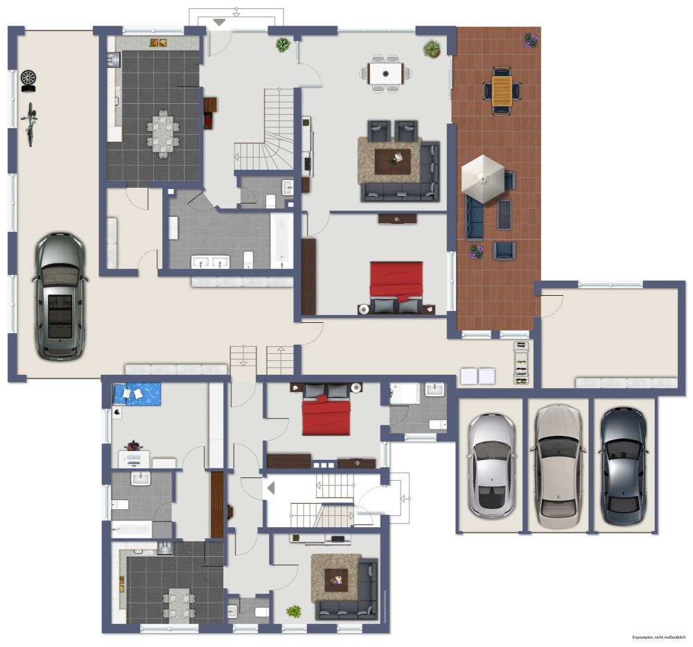 EG Haupthaus u. Anbau