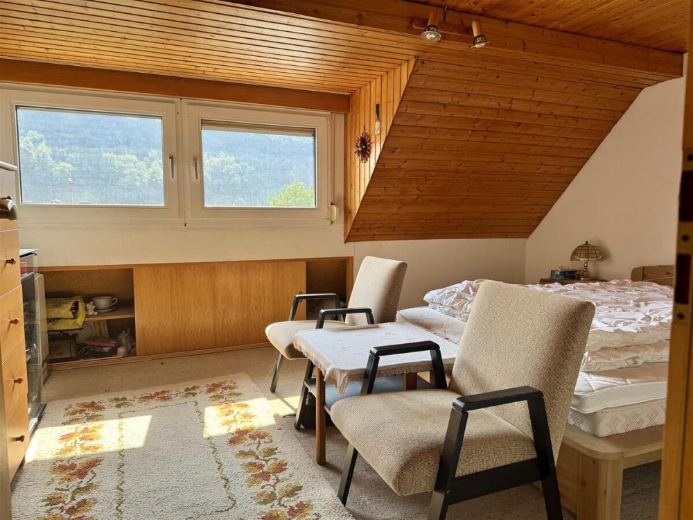 Schlafzimmer im Dachgeschoss