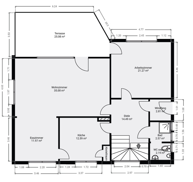 Großzügiges Einfamilienhaus in Toplage  – 1.219 m² Grundstück & viel Platz für Ihre Wohnträume