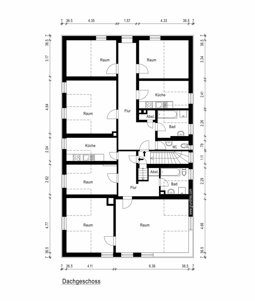 5-FAMILIEN-HAUS - VOLL VERMIETET