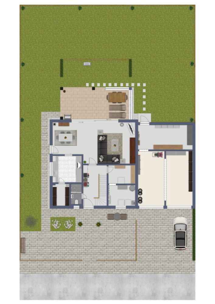 Zeitlos modern, perfekt für die junge Familie - Neuwertiges Einfamilienhaus in Schillingsfürst