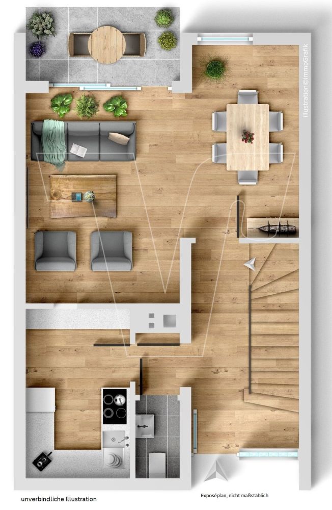Charmantes Reihenendhaus in sehr guter Lage