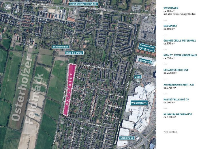 Schnell sein lohnt sich! Neubau mit Traumblick über die Osterholzer Feldmark