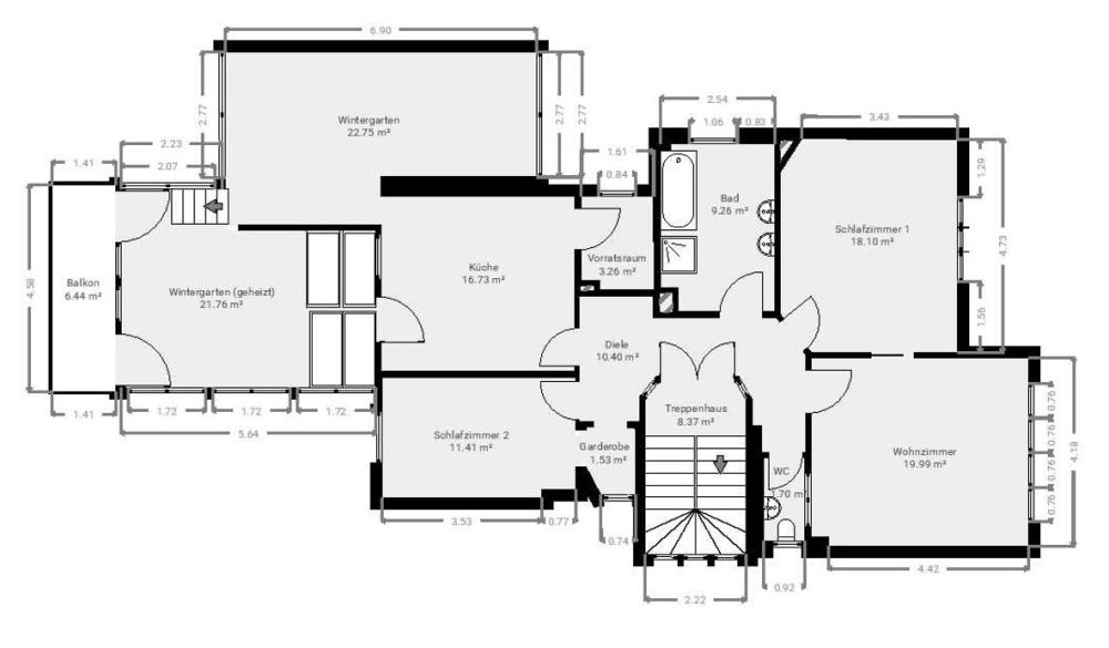 Stilvolle Altbau-Villa in Citylage mit drei Wohneinheiten – klassischer Charme trifft auf moderne Wohnqualität