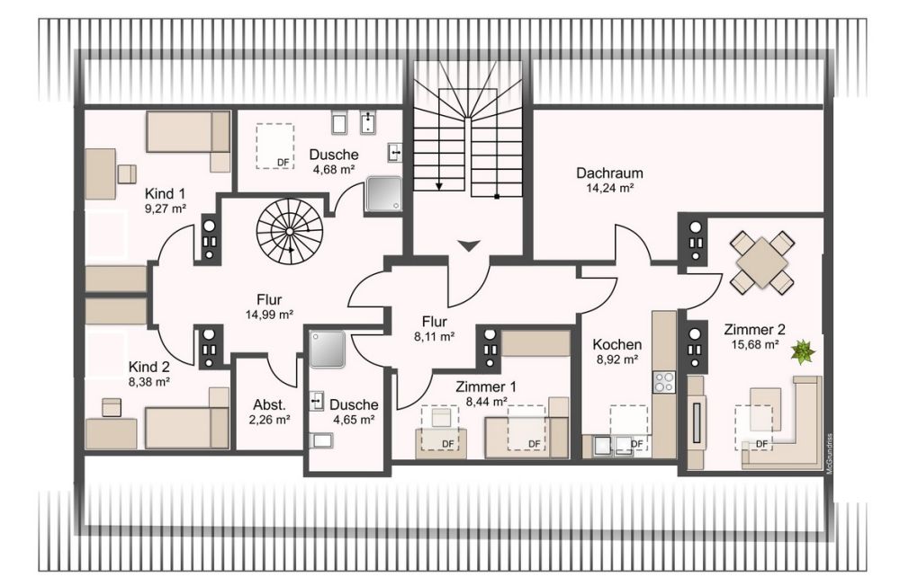 Attraktives Mehrfamilienhaus mit 11 Apartments und Top-Lage direkt am sanierten Bahnhof