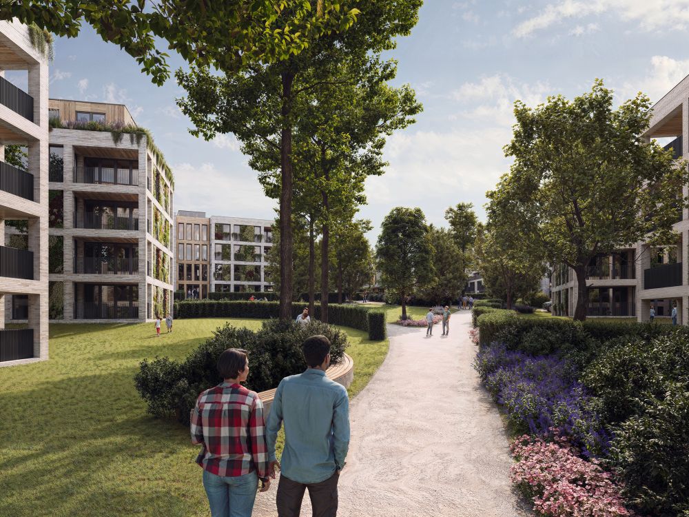 Ökologisch, nachhaltig und sozial
Grundstück für Quartiersbebauung im EmsAuenQuartier - Rheine