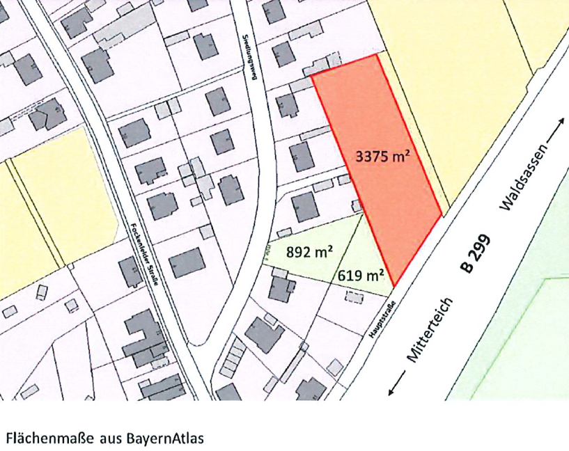 Baugrundstück und landwirtschaftliche Grünflächen mit guter Anbindung in Pleußen zu verkaufen