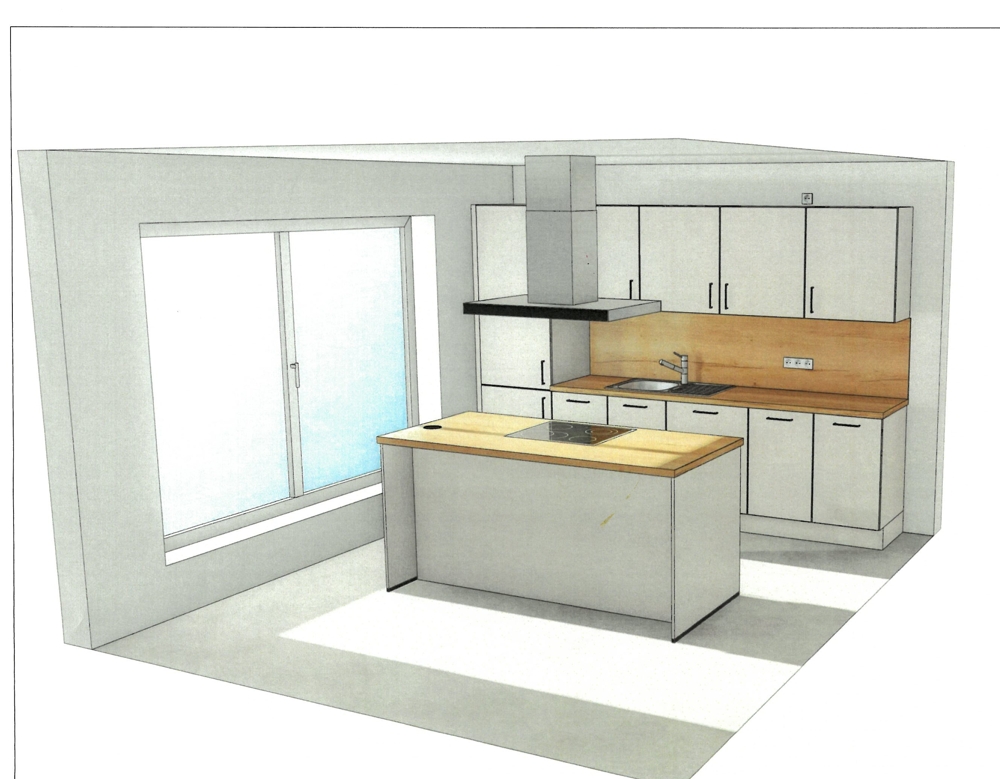 Muster: Einbauküche