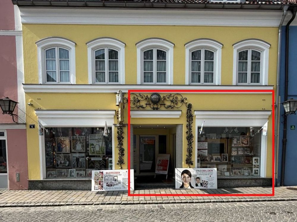 Top gepflegte Laden-/Gewerbefläche im Zentrum von Murnau