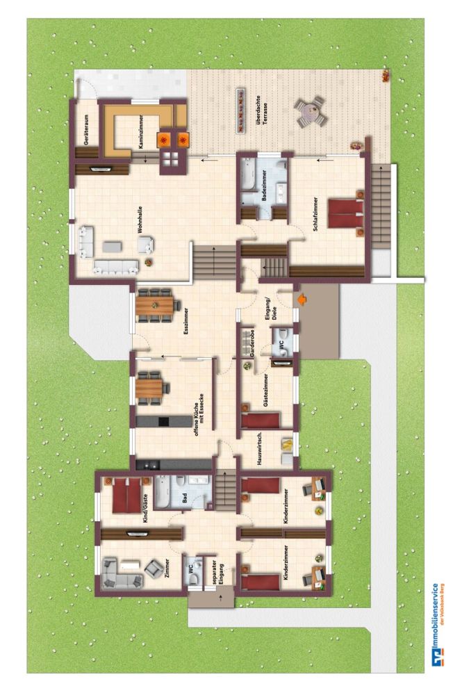 Grundriss Erdgeschoss