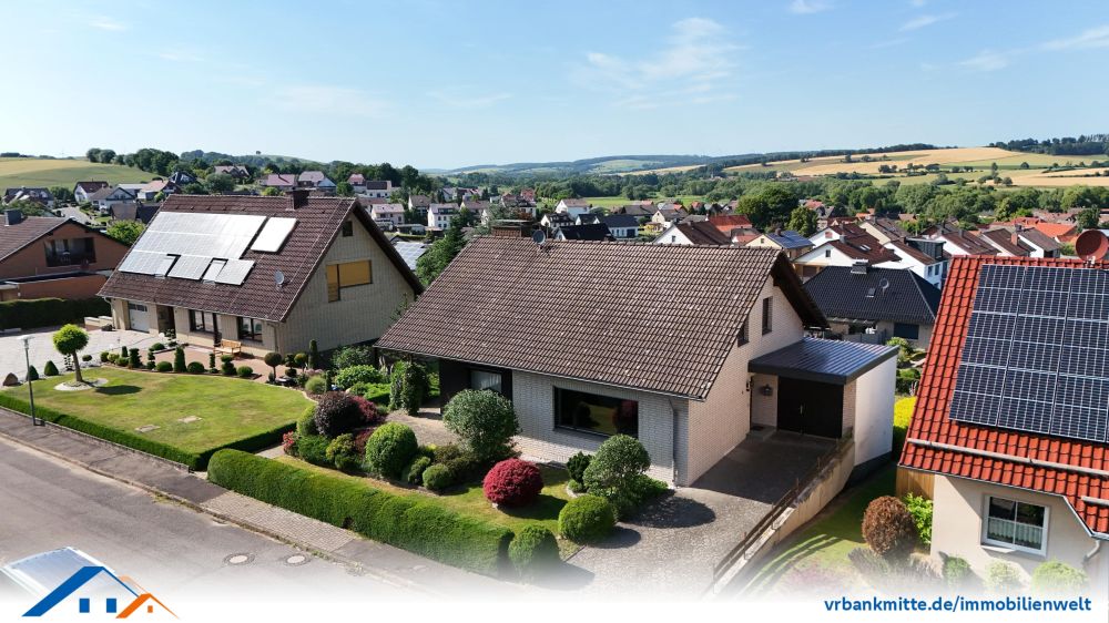 Freistehendes Einfamilienhaus mit Harzblick – Toplage in Rüdershausen