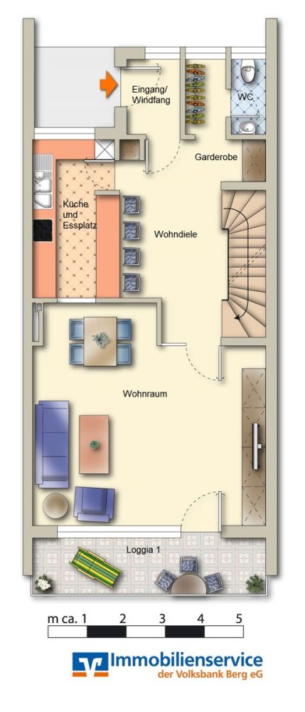 Reihenendhaus in ruhiger Stadtrandlage von Wipperfürth