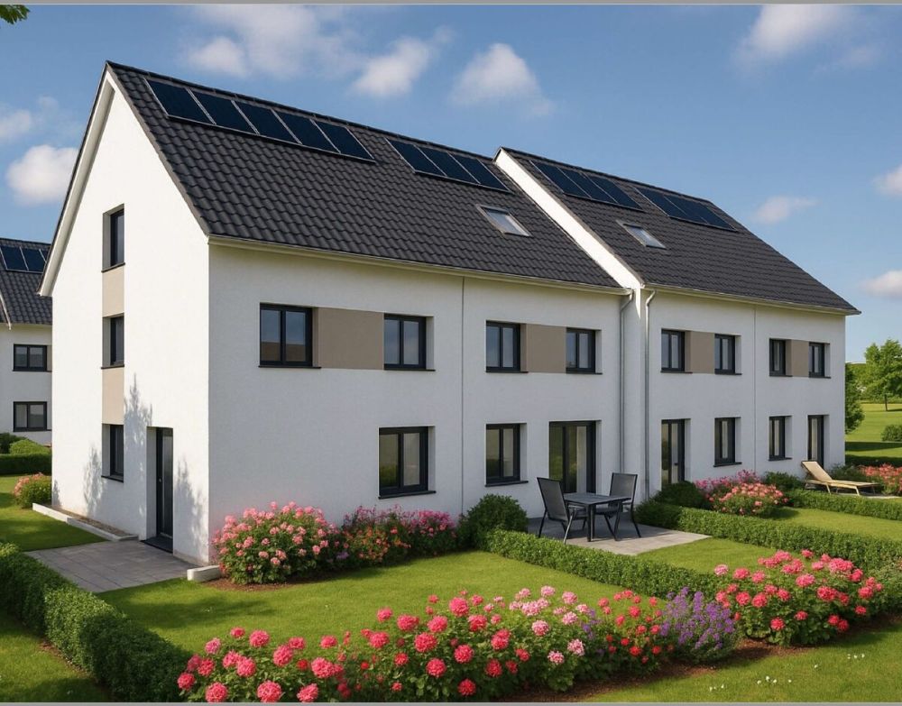 Neubau-Reihenhaus in Rodgau-Dudenhofen – individuell ausbaufähig