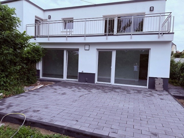 Rückseite, Terrasse