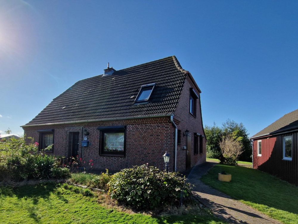 Idyllisches Einfamilienhaus auf der Halbinsel Nordstrand