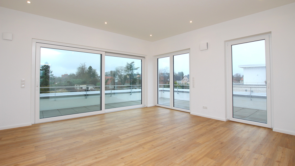 Exklusive 2-Zimmer Neubau-Penthousewohnung mit Dachterrasse in zentraler Lage von Varel nahe Dangast